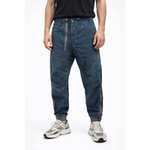 G-Star RAW Research D-Staq Zip Cuffed Denim Pants — Men’s 32x30 - Rare!